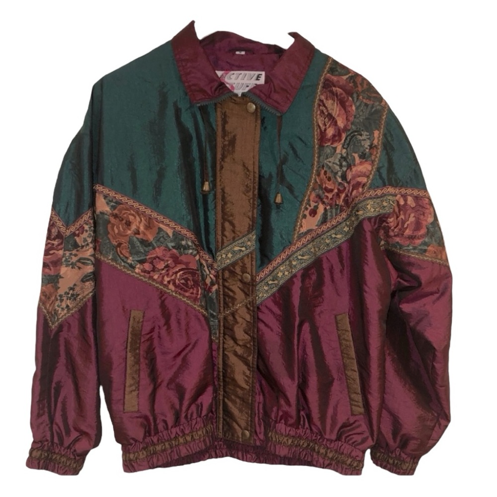 Vintage Floral Track Jacket